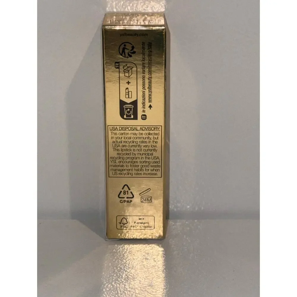 NIB YSL Loveshine Candy Glaze Lip Gloss Stick 2 Healthy-Glow Plumper 3.2g